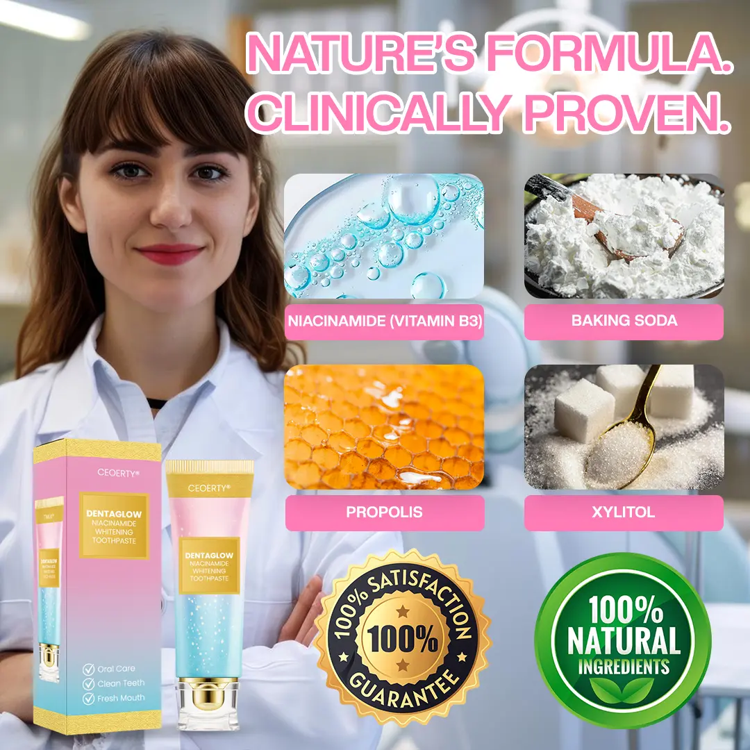 Ceoerty® DentaGlow Niacinamide Whitening Toothpaste