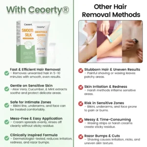 Ceoerty® SmoothSilk Hair Removal Cream