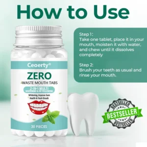 Ceoerty® Zero-Waste Mouth Tabs
