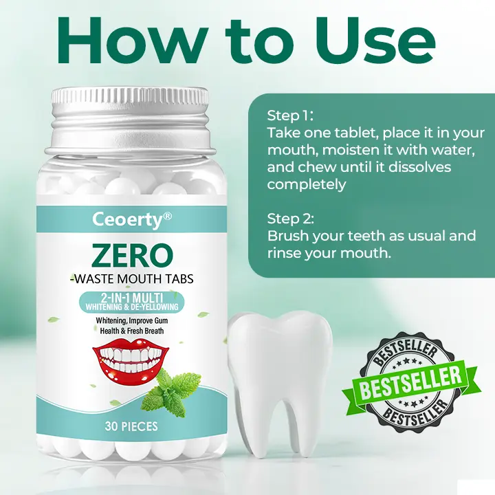 Ceoerty® Zero-Waste Mouth Tabs